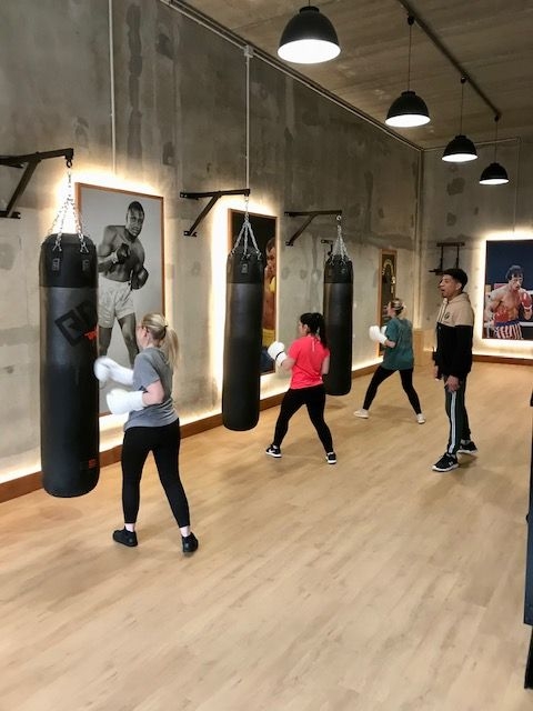 team building initiation boxe loisirs brignais